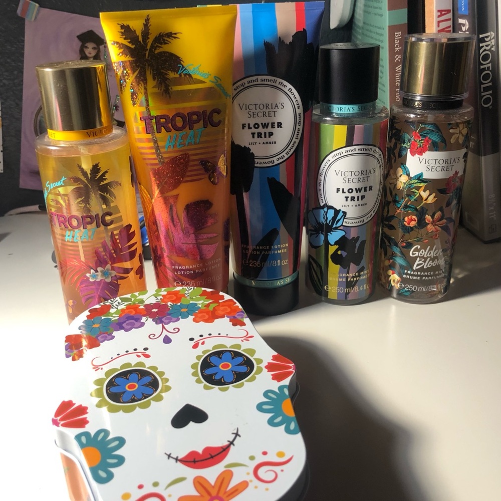 Victoria Secret perfumes and body lotions